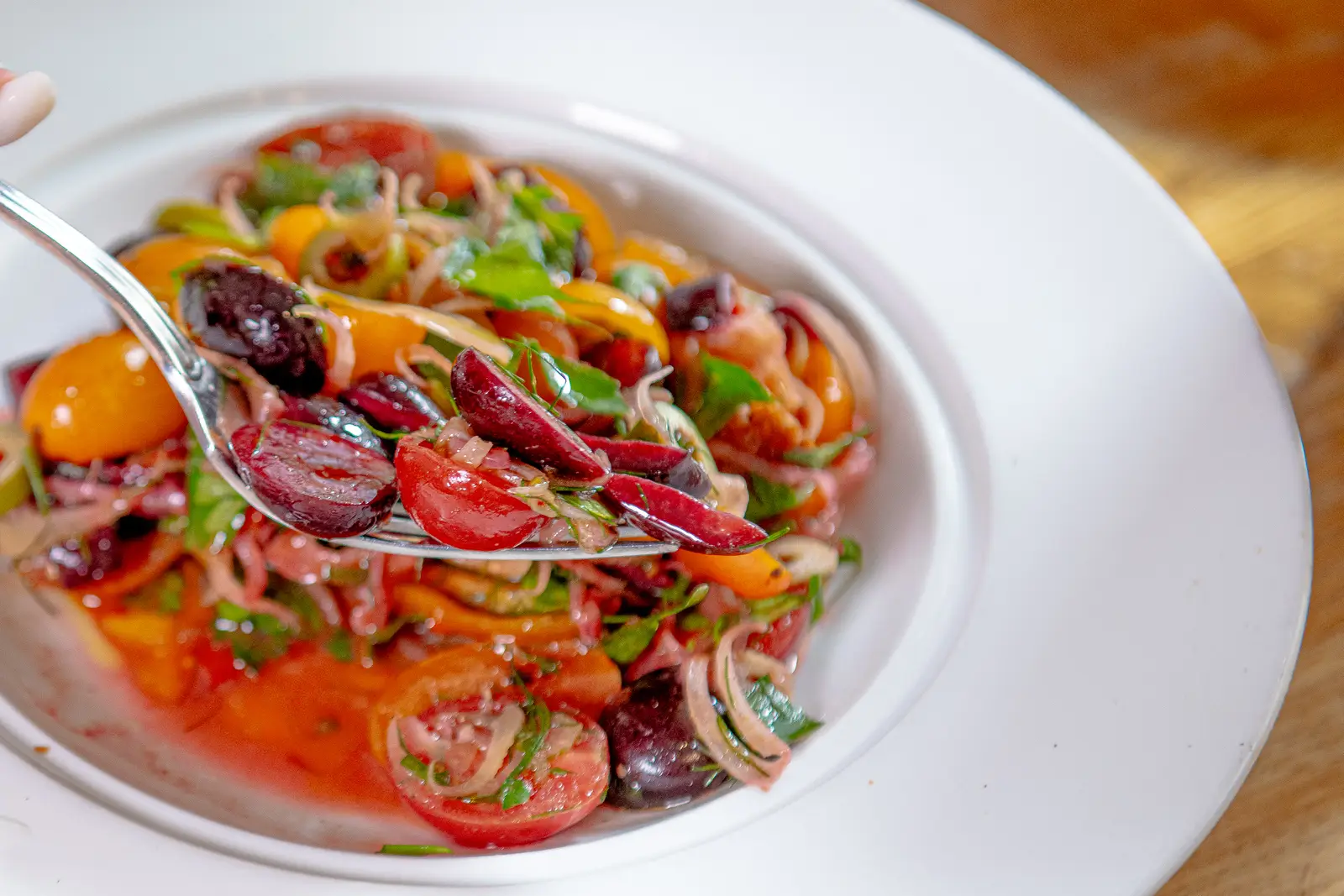 Best DC dining tomato salad