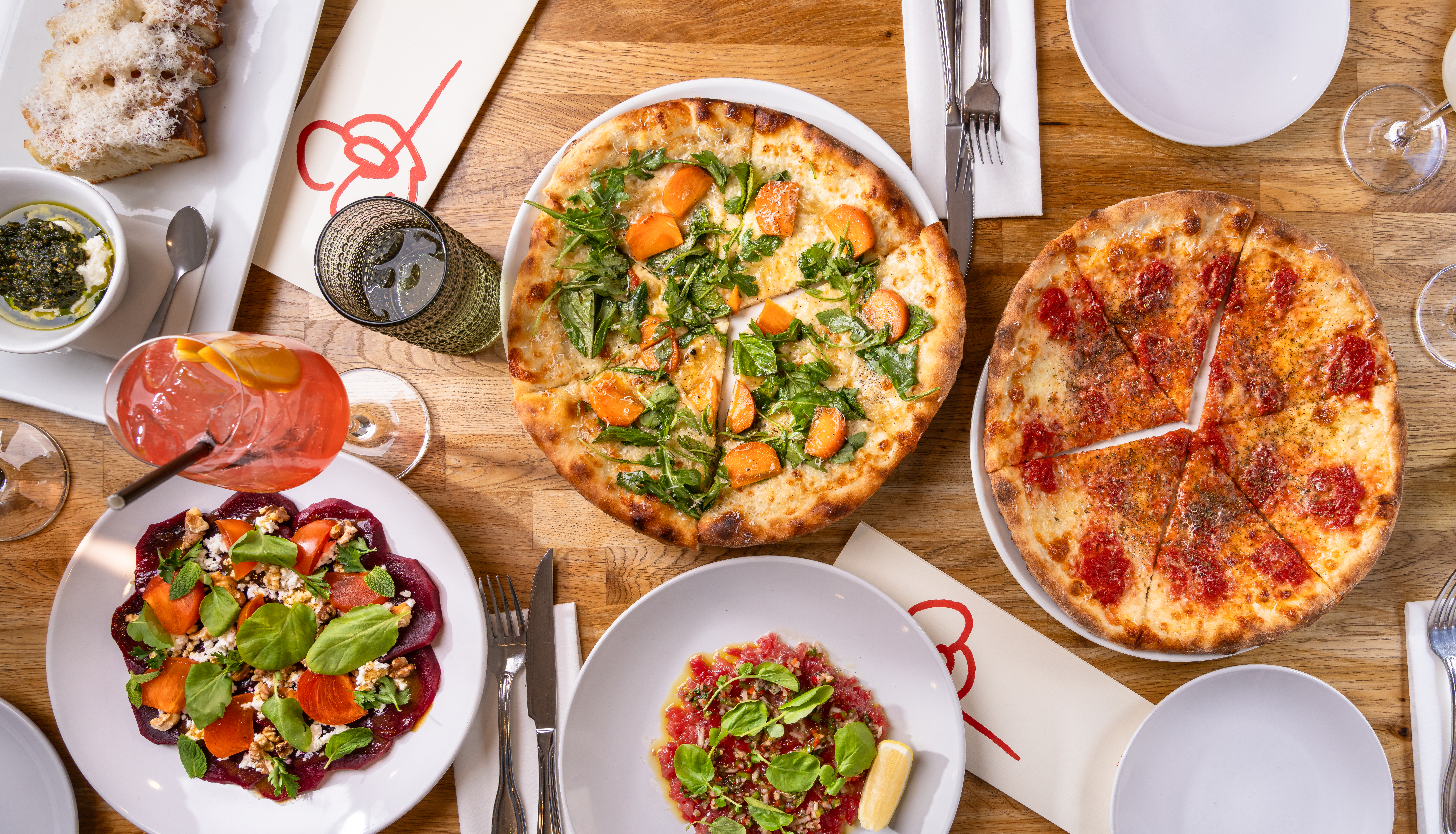 Alfreda's delicious pizza and small plates