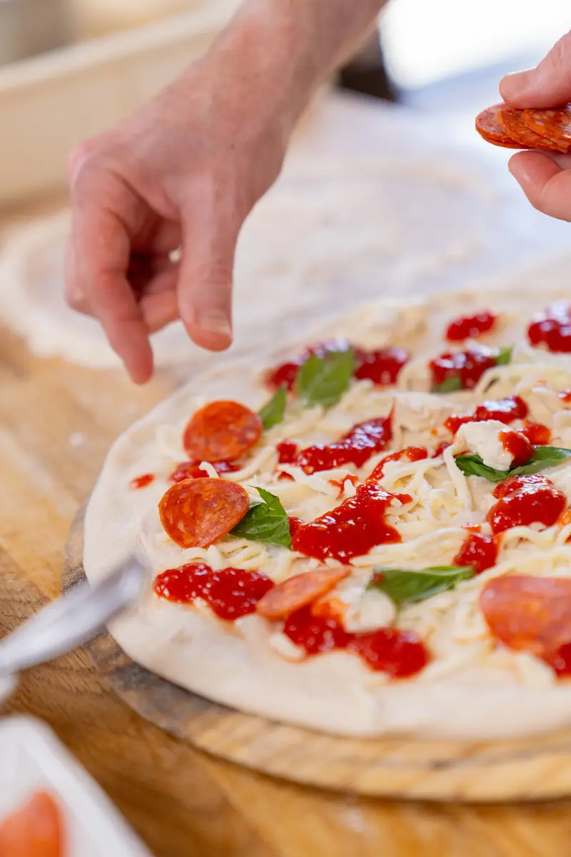 Alfreda's sourdough pizza